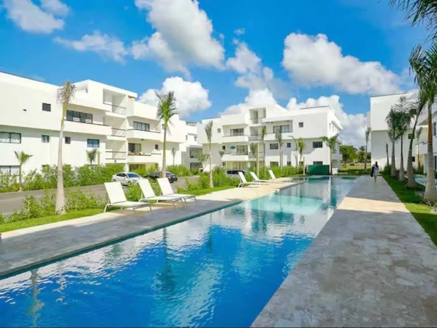 Bávaro residential complex with pool